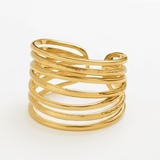18K Ring Calyra – wasserfest