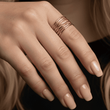 18K Ring Calyra – wasserfest