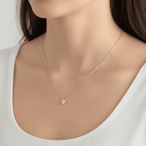 18K Halskette Crystal Whisper – wasserfest vergoldet