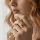 18K Ring Floris – wasserfest