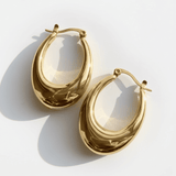 18K Ohrringe Golden Mist – wasserfest vergoldet