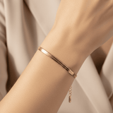 18K Armband Golden Tide – wasserfest