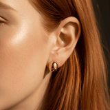 18K Ohrringe Golden Drop – wasserfest vergoldet