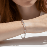 18K Armband Golden Ray – wasserfestes Weissgold