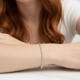 18K Armband Luminara – Weissgold