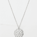 18K Halskette Moon & Ember – silber wasserfest vergoldet