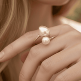 18K Ring Nightbloom – wasserfest