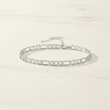 18K Armband Noctis – wasserfestes Weissgold