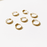 18K Ohrringe Pale Set – wasserfest