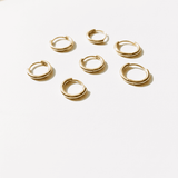 18K Ohrringe Pale Set – wasserfest