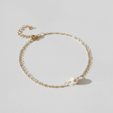 18K Echtperlen-Armband Pearl Haven – wasserfest