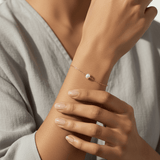 18K Echtperlen-Armband Pearl Haven – wasserfest