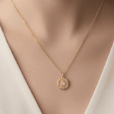 18K Halskette Seraphina – wasserfest vergoldet